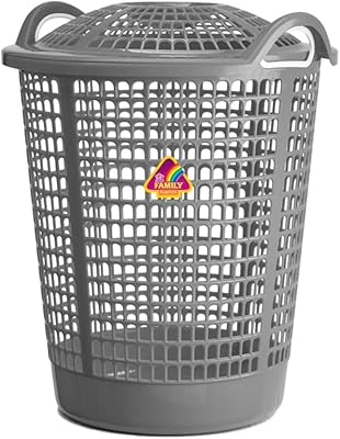 Panier à linge rena de family plastics avec couvercle (taille s, argent). DIAYTAR COTE D'IVOIRE est l'une des boutiques en ligne les plus fiables et les plus visitées en Cote d'Ivoire thanks à la confiance qu'elle inspire à ses clients. Elle permet également d'accéder facilement à une multitude de produits du quotidien ainsi qu'à des articles de décoration et d'électronique. 