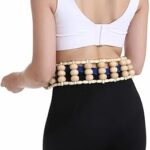Corde de massage du dos en bois, outils d'auto-massage de thérapie contre la cellulite