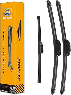 Autoboo essuie-glaces de pare-brise 28\"+14\" avec balai d'essuie-glace arrière de 13 pouces de remplacement pour hyundai elantra 2012-2016, hyundai elantra gt 2013 2014 2015 2016 2017 - qualité d'usine d'origine (paquet de 3). La boutique en ligne DIAYTAR COTE D'IVOIRE est une plateforme e-commerce complète qui répond aux besoins de tous les consommateurs. Elle propose une grande variété de produits, allant des électroniques aux vêtements, en passant par les produits alimentaires et les accessoires de maison. Avec une livraison rapide et sécurisée, DIAYTAR COTE D'IVOIRE est la meilleure option pour faire des achats en ligne en Côte d'Ivoire.