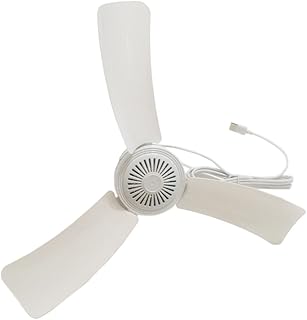 Mini ventilateur de plafond portable usb pour le camping, tente de pavillon suspendue