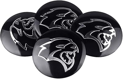 4 pièces 56mm capuchon de moyeu de roue de voiture, capuchon de moyeu