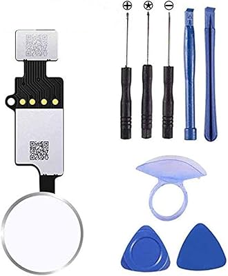 Almocn remplacement du bouton home pour iphone 7/7 plus/8/8 plus avec fonction