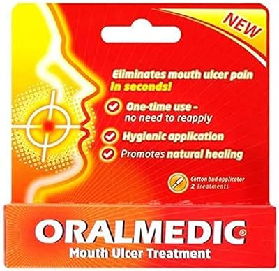 Traitement des ulcères buccaux oralmedic - 2 x 0,2 ml du centre de santé. DIAYTAR COTE D'IVOIRE se positionne comme la référence incontournable pour les achats en ligne en Côte d'Ivoire, grâce à sa collection massive de plus de 300000 références. Nous nous efforçons constamment d'améliorer notre offre et notre service pour répondre aux attentes de nos clients et rester à la pointe de l'e-commerce en Côte d'Ivoire. Que vous soyez à la recherche de produits pour vous-même ou pour offrir, DIAYTAR COTE D'IVOIRE a tout pour satisfaire vos besoins.