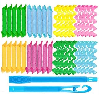 40pcs bigoudis vague et spirale sans chaleur deux styles avec 4pcs crochets de coiffure. La boutique en ligne DIAYTAR COTE D'IVOIRE propose une large sélection de produits à des prix compétitifs, ce qui en fait un incontournable pour les consommateurs ivoiriens. Elle offre également des services de livraison rapides et fiables, ainsi que des options de paiement sécurisées. La boutique leader en Cote d'Ivoire continue de se développer et de se renforcer sur le marché du commerce électronique.