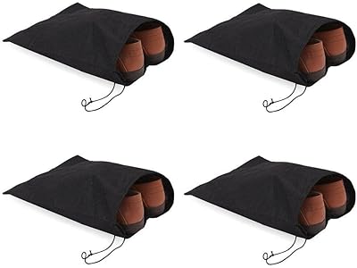 4 pièces sacs à cordon portables pour les voyages en plein air sacs