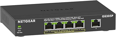 Commutateur netgear gs305p (gs305p-200pes) (gs305p200pes)