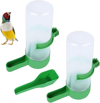 Bouteille d'eau automatique pour oiseaux delfino récipient de nourriture bol en plastique