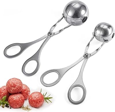 Goodrun 2 pièces moule à boulettes de viande antiadhésif en acier inoxydable pour faire des boulettes de viande, des gâteaux, de la pastèque, des biscuits, du riz, de la pâte et de la glace pour les ustensiles de cuisine. La boutique en ligne DIAYTAR COTE D'IVOIRE est à la pointe de l'innovation technologique, offrant une plateforme utilisateur intuitive et facile à naviguer. Les clients peuvent facilement trouver ce qu'ils cherche grâce à la fonction de recherche avancée et aux catégories de produits bien organisées. La boutique évolue constamment pour améliorer l'expérience utilisateur.