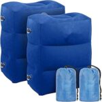 Lit de voyage gonflable 2 pièces | d'avion pour enfants oreiller