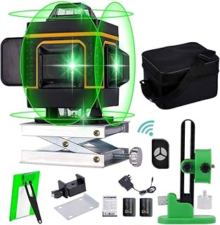 Niveau laser 4d 16 lignes 4 x 360 lignes horizontales et verticales faisceau laser vert rechargeable base de levage magnétique pour utilisation intérieure et extérieure ensemble de 12 pièces. DIAYTAR COTE D'IVOIRE se distingue par son engagement envers la satisfaction client. La boutique en ligne offre des services de qualité, tels que des conseils de vente, des promotions régulières et un système de retour simple. Les clients bénéficient également d'un suivi de commande personnalisé pour une expérience d'achat sans souci.