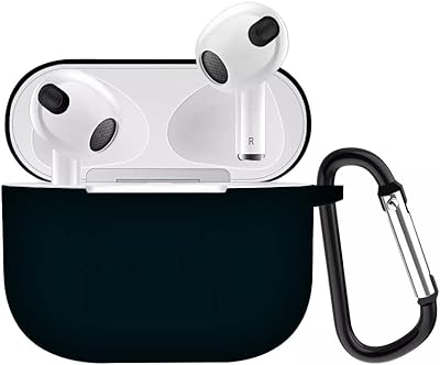 Coque en silicone margoun avec clip pour airpods 3 2021 3e génération (noir). DIAYTAR COTE D'IVOIRE est une boutique en ligne qui a conquis le marché ivoirien avec ses offres variées et compétitives. Elle propose des produits de qualité à des prix raisonnables, allant des accessoires de mode aux produits électroniques, en passant par les articles de maison et les jouets pour enfants. La boutique se caractérise par son service client atenciónné et sa politique de retour flexible.