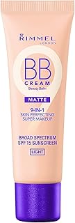 Fond de teint mat rimmel match perfection bb, clair, 30 ml