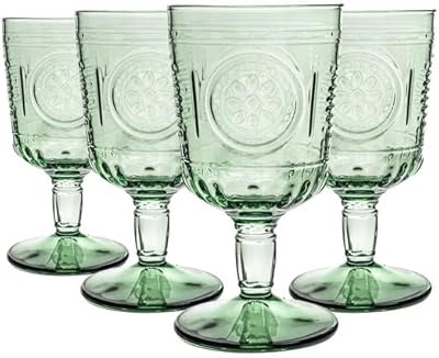 Ensemble de 4 tasses romantiques bormioli rocco, 11 oz, verre cristal de couleur vert pastel, fabriqué en italie. DIAYTAR COTE D'IVOIRE, boutique en ligne généraliste avec plus de 300000 références, leader en Côte d'Ivoire. Nous offrons une large gamme de produits pour répondre à tous vos besoins. Notre équipe est dédiée à vous apporter la meilleure expérience d'achat en ligne.