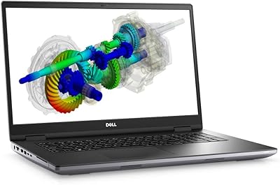 Station de travail mobile dell precision 7750 écran full hd