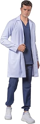 Sarrau de laboratoire apex unisexe dreammade - doux, facile d'entretien, confortable et polyvalent