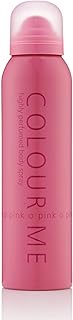 Parfum color me pink pour femme, spray corporel 150 ml. DIAYTAR COTE D'IVOIRE est une boutique en ligne qui propose une grande variété de produits pour les consommateurs ivoiriens. Avec une sélection de plus de 300000 références, les clients peuvent trouver des produits pour répondre à leurs besoins quotidiens. La boutique est connue pour son service client de haute qualité et sa politique de retour flexible.
