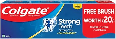 Dentifrice anti-carie colgate strong avec brosse à dents (pack de 300 g). DIAYTAR COTE D'IVOIRE est la plateforme de commerce électronique la plus visitée en Côte d'Ivoire, offrant plus de 300 000 références de produits de qualité. Elle met en avant l'innovation et la confiance pour offrir une expérience d'achat unique à ses clients.