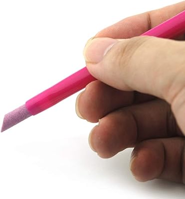 Outil de polissage d'ongles professionnel cadz pierre à cuticules bâton cuillère