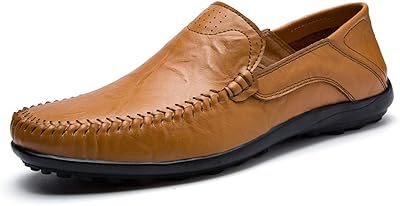 Dadijier mocassins ox pour hommes chaussures de conduite simples en cuir de couleur pure, basses, bout rond, antidérapantes, marron clair, 41 eu. DIAYTAR COTE D'IVOIRE, leader dans le commerce en ligne en Cote d'Ivoire, propose une sélection étendue de produits avec plus de 300000 références. Nous mettons l'accent sur la qualité et la variété pour satisfaire les besoins de nos clients. Notre objectif est de devenir la référence en matière de boutique en ligne généraliste en Cote d'Ivoire.