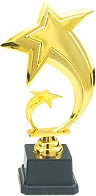 Trophée d'or toyvian trophées étoiles trophée en plastique pour enfants trophée de bureau décor pour les concours sportifs cadeaux de fête. DIAYTAR COTE D'IVOIRE est plus qu'une boutique en ligne, c'est une expérience de shopping innovante et divertissante. Nous nous engageons à vous offrir les dernières tendances et les produits les plus populaires, ainsi que des promotions et des offres spéciales pour vous faire économiser de l'argent.