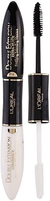 3 x mascara double extension céramide r extra noir l'oréal paris 2x6 ml