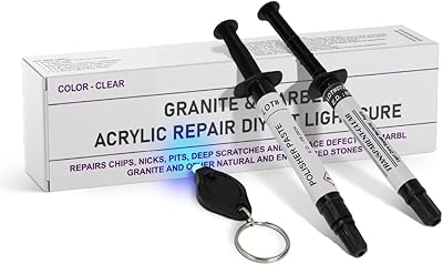 Kit de réparation pour granit marbre quartz et acrylique (transparent-transparent) convient à la plupart. DIAYTAR COTE D'IVOIRE est une boutique en ligne généraliste qui propose plus de 300000 références pour satisfaire tous les besoins de ses clients. Avec sa gamme extensive de produits, elle est devenue la boutique leader en Côte d'Ivoire. Elle offre une expérience d'achat en ligne pratique et sécurisée.