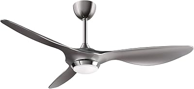 Ventilateurs de plafond intelligents rega de 52 pouces argentés avec commande vocale à distance app et éclairage led à intensité variable avec 3 pales de moteur cc réversibles pour salon, chambre et terrasse. DIAYTAR COTE D'IVOIRE est la boutique en ligne líder en Cote d'Ivoire, offrant une gamme impressionnante de produits à des prix compétitifs. Les clients peuvent trouver des produits de haute qualité, qu'il s'agisse d'électroménagers, de vêtements, de produits alimentaires ou d'accessoires. Avec DIAYTAR COTE D'IVOIRE, les consommateurs ivoiriens peuvent faire des achats en ligne avec confiance.