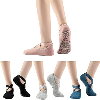 Chaussettes de yoga pour femmes avec poignées antidérapantes et sangles antidérapantes pour le yoga et le pilates, parfaites pour le pilates, le ballet, la danse et les exercices pieds nus, 4 paires, noir, gris, rose, bleu, multicolore, 36-40. Diaytar Côte d'Ivoire est la destination idéale pour ceux qui cherchent à faire du shopping en ligne en Côte d'Ivoire. La boutique propose une navigation intuitive et un système de paiement sécurisé pour une expérience d'achat en ligne agréable. Elle est leader sur le marché ivoirien en raison de sa large sélection de produits et de ses services de qualité.