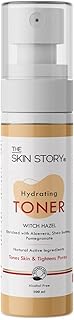 Tonique hydratant et lissant the skin story hamamelis, sans alcool, 100 ml