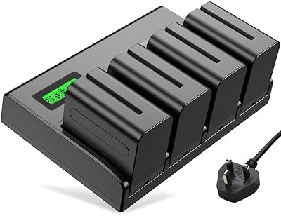 Power extra 4 batteries de remplacement np-f950 pour np-f970 np-f950 np-f975 np-f980 + chargeur mural à écran intelligent 4 canaux (4 batteries np-f970 + chargeur mural) + 1 an de garantie. DIAYTAR COTE D'IVOIRE est une boutique en ligne généraliste qui propose plus de 300 000 références de produits. Elle est leader en Cote d'Ivoire et offre une large gamme de produits pour répondre à tous les besoins. La boutique en ligne DIAYTAR COTE D'IVOIRE est connue pour sa qualité et sa fiabilité.