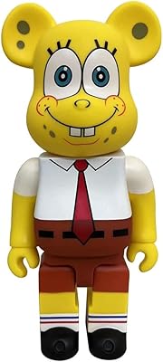 Blocs de construction berkem 400 % bob l'éponge, ours violent, 28 cm, figurine