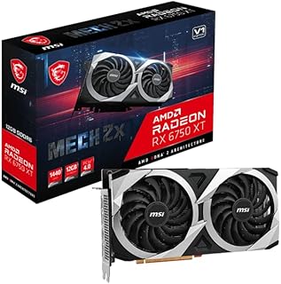 Msi radeon rx 6750 xt 192 bits 12 go gddr6 boost 2600 mhz torx 3.0 ventilateur double dp/hdmi freesync directx 12 vr ready oc carte graphique de jeu (rx 6750 xt mech 2x 12g v1). La boutique en ligne DIAYTAR COTE D'IVOIRE représente l'une des destinations d'achat en ligne les plus populaires de Côte d'Ivoire, bénéficiant d'une grande confiance auprès de sa clientèle. Avec plus de 300 000 références de produits à disposition, les clients peuvent trouver facilement ce qu'ils cherchent, qu'il s'agisse de produits alimentaires, d'électronique, de vêtements ou d'autres catégories de produits. La boutique met en avant une expérience utilisateur conviviale et des processus de paiement sécurisés pour garantir des achats en toute confiance.