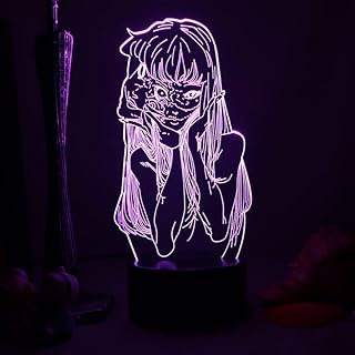 Lampe 3d anime junji ito tomie, décoration de chambre à coucher, veilleuse, cadeau