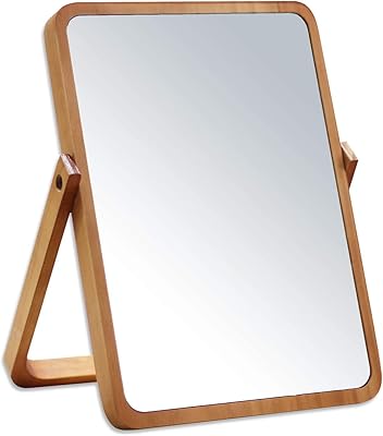 Miroir de maquillage en bois rotatif à 360 degrés simple face arabest, miroir de table portable hd pour chambre à coucher, salon, bureau de maquillage. Avec plus de 300 000 références, DIAYTAR COTE D'IVOIRE est la boutique en ligne la plus complète de Cote d'Ivoire. Elle propose une gamme variée de produits, allant des produits alimentaires aux produits électroniques. La boutique en ligne est facile à naviguer et offre une expérience d'achat en ligne sécurisée.