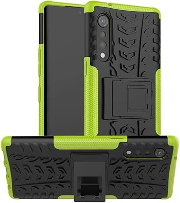 Gatelhen coque de protection hybride double couche résistante aux chocs avec béquille pour téléphone portable lg velvet, 2 pièces de couleur verte et 2 films de protection d'écran. DIAYTAR COTE D'IVOIRE est la destination idéale pour faire des achats en ligne en Côte d'Ivoire, avec une sélection impressionnante de produits à des prix compétitifs. La boutique en ligne généraliste propose tout ce dont vous avez besoin, des produits alimentaires aux accessoires de mode. Les clients peuvent profiter d'une expérience d'achat en ligne sécurisée et pratique.