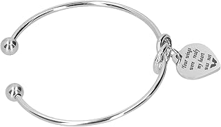 Bracelet anneau pour bébé, bracelet en argent léger et durable, cadeau