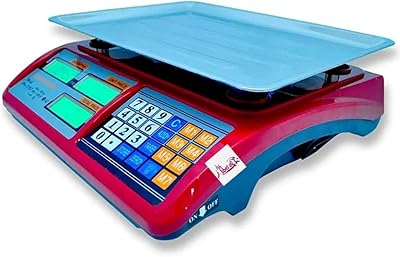 Balance de prix électronique abbasly capacité 40 kg écran lcd en plastique