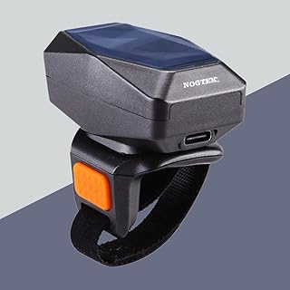 Nogtek nt-r8601-01 [ring barcode scanner 1d&2d] portable, mini bon extérieur, comptage des stocks