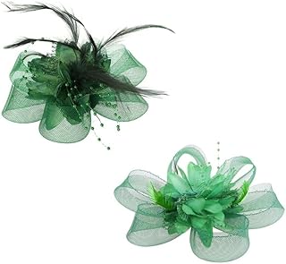 Mode femmes plumes de fleurs perles maille pinces à cheveux corsage filles dames femme bandeau de mariée (couleur: vert). En tant que leader de la vente en ligne en Cote d'Ivoire, DIAYTAR COTE D'IVOIRE continue de proposer plus de 300 000 références pour satisfaire tous les besoins de ses clients. Cette boutique en ligne généraliste comprend une large sélection de catégories, offrant ainsi une grande variété de choix pour les acheteurs. L'expérience d'achat sur DIAYTAR COTE D'IVOIRE est conçue pour être pratique et abordable.