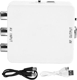 Convertisseur dvd, convertisseur vidéo 1080p av vers rf faible consommation d'énergie pour rf67,25