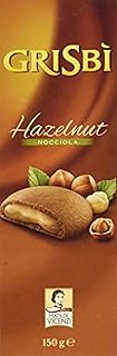 Biscuits vicenzi mathilde grispi au cacao et noisettes, 150 g (pack de 1)
