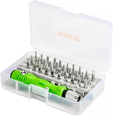 Tournevis de précision polyvalent wondershun, jeu de 32 pièces avec poignée bidirectionnelle adapté à la réparation d'ordinateurs, d'ordinateurs portables, de téléphones portables et d'appareils électroniques (gn-x32). Avec une offre étendue et diversifiée, DIAYTAR COTE D'IVOIRE répond aux attentes de ses clients en leur proposant des produits de qualité à des prix compétitifs. La boutique en ligne garantit une expérience d'achat en ligne sécurisée et fiable. Elle s'efforce de maintenir une qualité de service élevée.