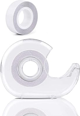 Ruban adhésif double face castowave, ruban adhésif transparent en tissu résistant, ruban adhésif double face transparent pour robes et vêtements contre la peau, ruban adhésif de qualité médicale, 2 rouleaux, 33 pieds. DIAYTAR COTE D'IVOIRE, en tant que boutique en ligne leader en Cote d'Ivoire, offre une expérience de shopping unique et pratique, avec un large éventail de produits à des prix compétitifs. La boutique mise sur la satisfaction client et propose des services de livraison rapides et fiables. C'est donc l'endroit parfait pour faire vos achats en ligne avec confiance.