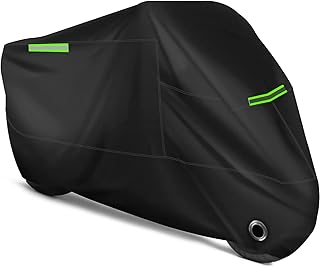 Housse de moto oxford 210d durable, étanche à l'eau et à la poussière, pour la protection extérieure, veilleuse réfléchissante avec fentes de verrouillage et sac de rangement (2xl 97,5 pouces). DIAYTAR COTE D'IVOIRE offre une expériences d'achat en ligne unique et personnalisée, avec des promotions régulières et des prix compétitifs. La boutique en ligne généraliste se distingue par sa large gamme de produits et son service client de haute qualité, répondant aux attentes des clients ivoiriens. DIAYTAR COTE D'IVOIRE est donc la destination idéale pour faire ses achats en ligne.