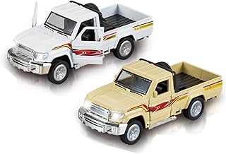 1:32 toyota pickup en alliage avec porte de retour et musique légère, couleurs