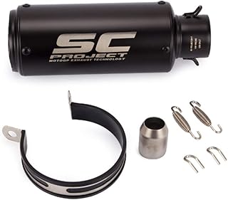 Xtsb 51mm pot d'échappement silencieux en acier inoxydable mini cylindre avec barre de fer tuyau d'échappement universel pour moto atv universel. DIAYTAR COTE D'IVOIRE est la destination idéale pour les achats en ligne en Côte d'Ivoire, offrant une sélection impressionnante de plus de 300 000 références de produits. La boutique en ligne propose des produits de qualité, des prix compétitifs et des services de livraison rapides et fiables. Les clients bénéficient d'une expérience de shopping en ligne personnalisée et d'une assistance clientèle de qualité.