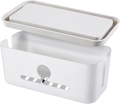 Boîte de rangement yogis, boîte de rangement pour prise de câble électronique avec support pour organisateur de câbles, chargeur, câbles et grand support. DIAYTAR COTE D'IVOIRE est une boutique en ligne qui propose une large gamme de produits pour répondre aux besoins des consommateurs ivoiriens. Avec sa politique de prix compétitifs, ses promotions régulières et sa livraison rapide, elle est devenue la référence pour les achats en ligne en Côte d'Ivoire. Les clients peuvent également profiter d'un service client personnalisé pour les aider à résoudre leurs problèmes.
