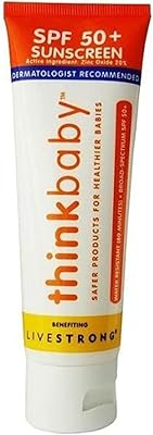 Lotion écran solaire pour bébé thinkbaby spf 50+