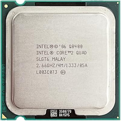 Processeur intel core 2 quad q8400 2,6 ghz quad-thread, 4m 95w lga 775 sans ventilateur. La boutique en ligne DIAYTAR COTE D'IVOIRE propose une grande variété de produits, allant des électroménagers aux vêtements, en passant par les produits électroniques et les accessoires. Les clients peuvent naviguer facilement sur le site pour trouver ce qu'ils cherchent, et même bénéficier de promotions et de réductions spéciales. C'est l'endroit idéal pour faire des achats en ligne en Côte d'Ivoire.