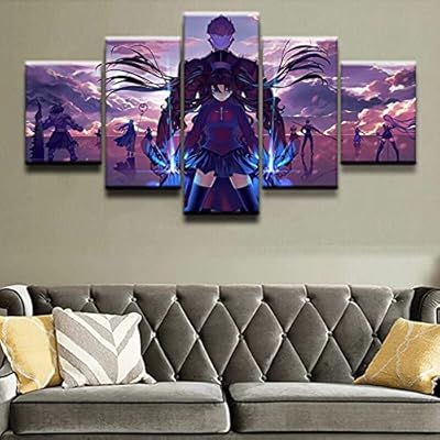 Huudnhyk 5 toiles d'art mural modulaires, images de personnages de manga anime, décoration de salon, chambre à coucher, peinture de maison moderne. Avec plus de 300 000 références de produits, DIAYTAR COTE D'IVOIRE est la boutique en ligne par excellence pour les habitants de Côte d'Ivoire. La boutique est constamment mise à jour avec les derniers produits et tendances, permettant aux clients de rester à la pointe de la mode et de la technologie.